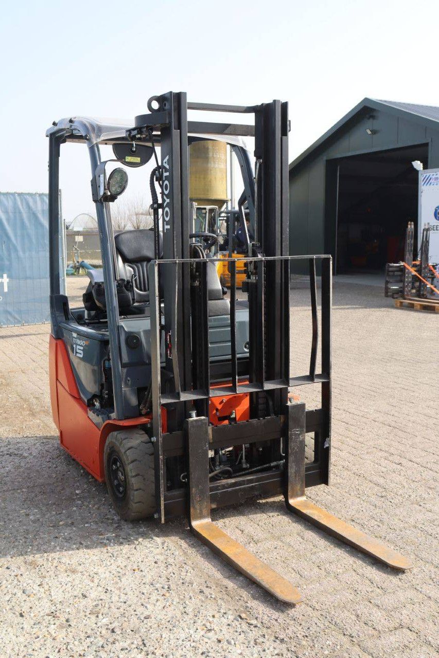 Heftruck Toyota 8FBE15T Elektrisch 1500kg 3.0m 2016