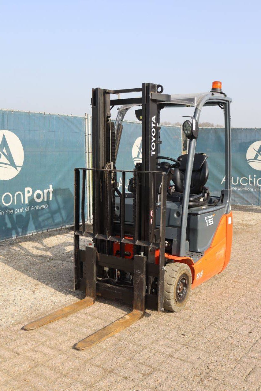 Heftruck Toyota 8FBE15T Elektrisch 1500kg 3.0m 2016