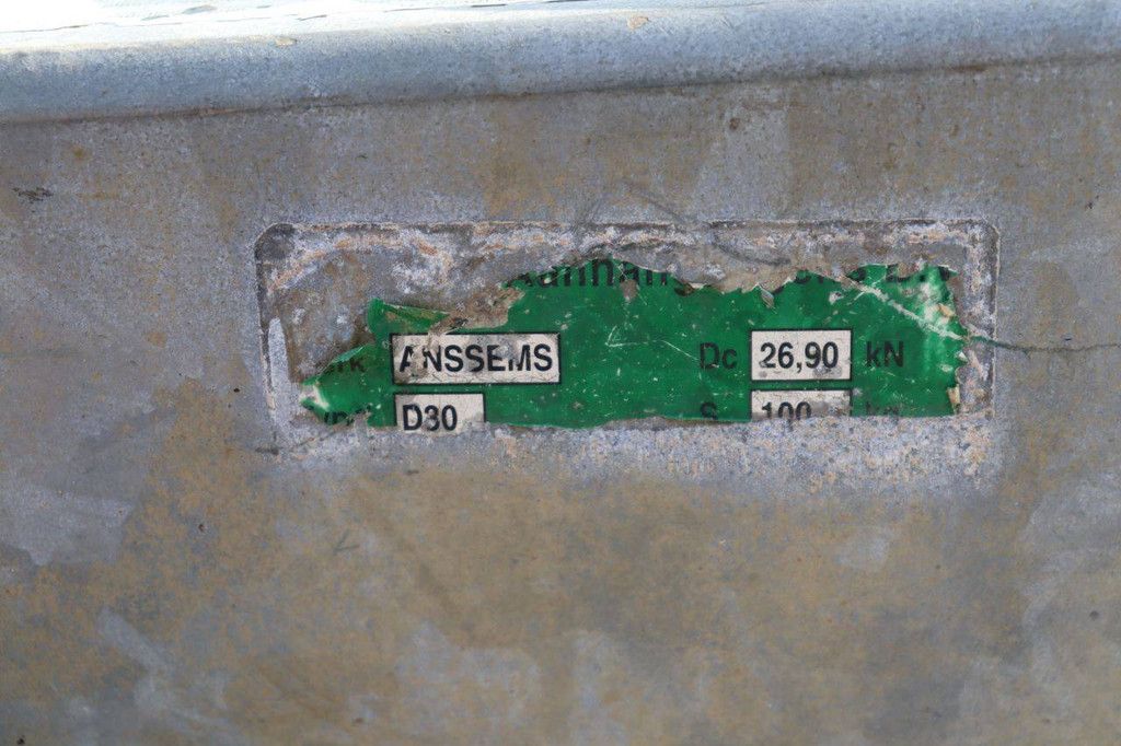 Trailer Anssems PSX3000 3000kg 2007