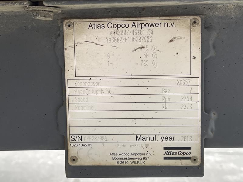 Atlas Copco XAS 57 DD