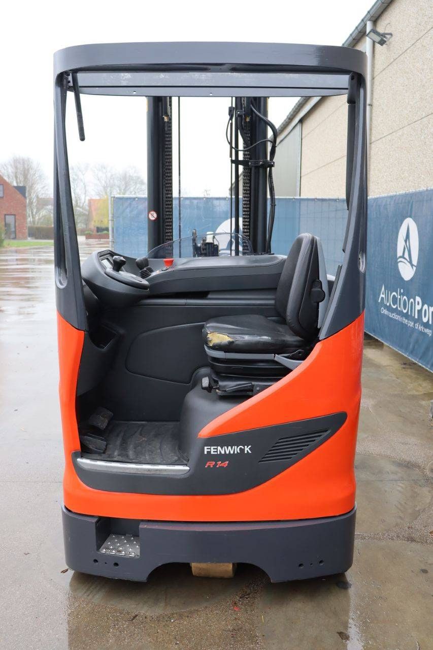 Fenwick-Linde R14G-01 Elektro-Schubmaststapler 1400 kg 2018