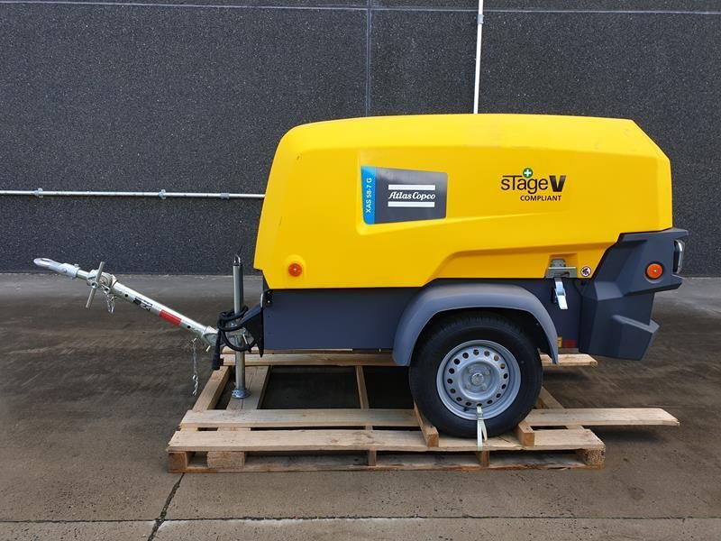 Atlas Copco XAS 58-7 G 6 WHEELS N.B.