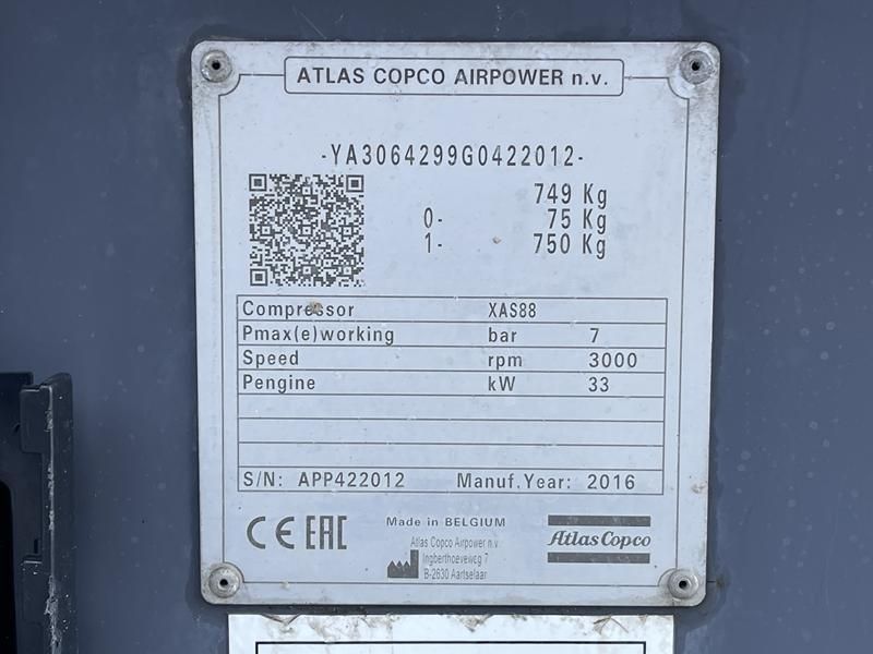 Atlas Copco XAS 88