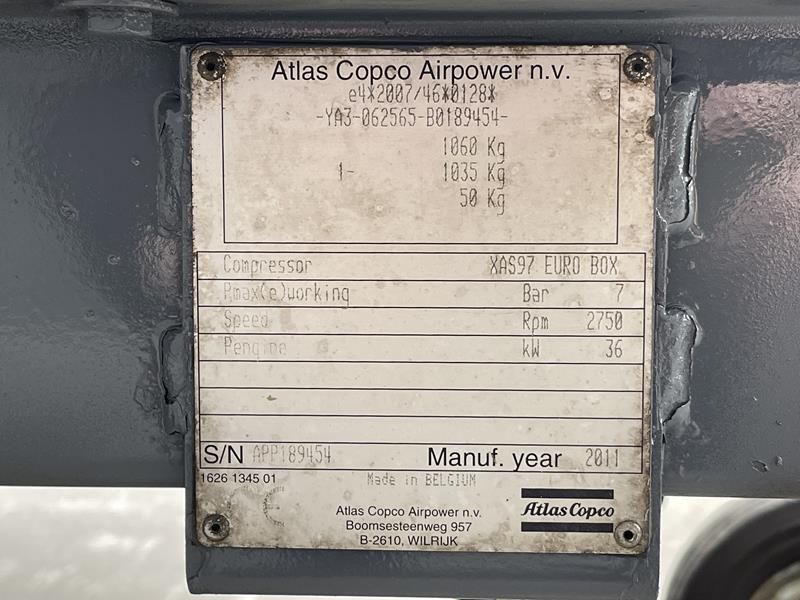 Atlas Copco XAS 97 DD - N