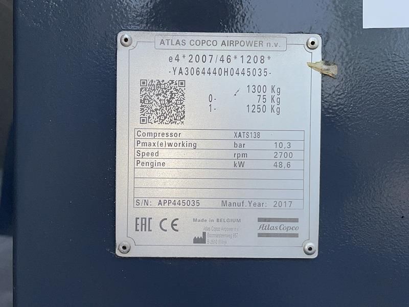 Atlas Copco XATS 138 KD - N