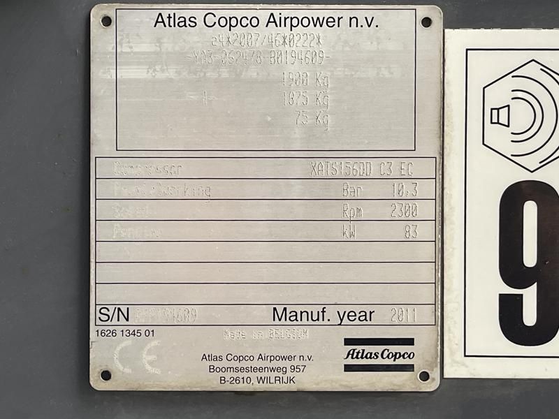 Atlas Copco XATS 156 DD - N