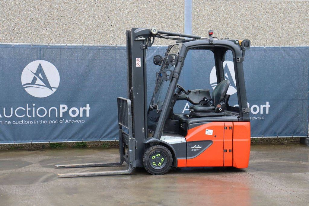 Forklift Linde E15-02 Electric 1500kg 2019