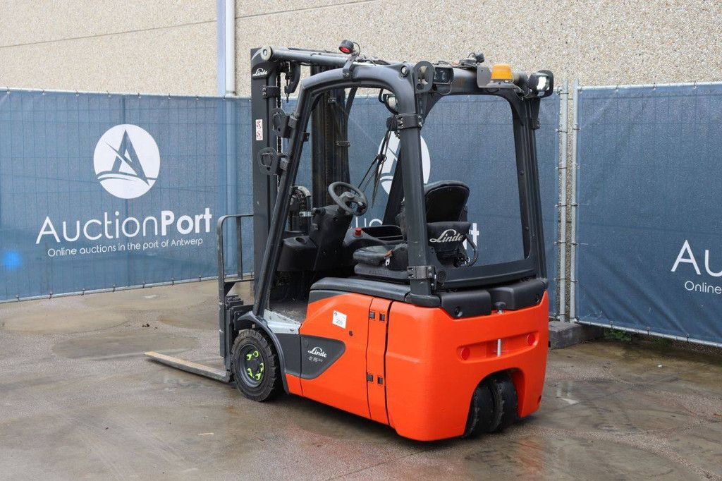 Forklift Linde E15-02 Electric 1500kg 2019