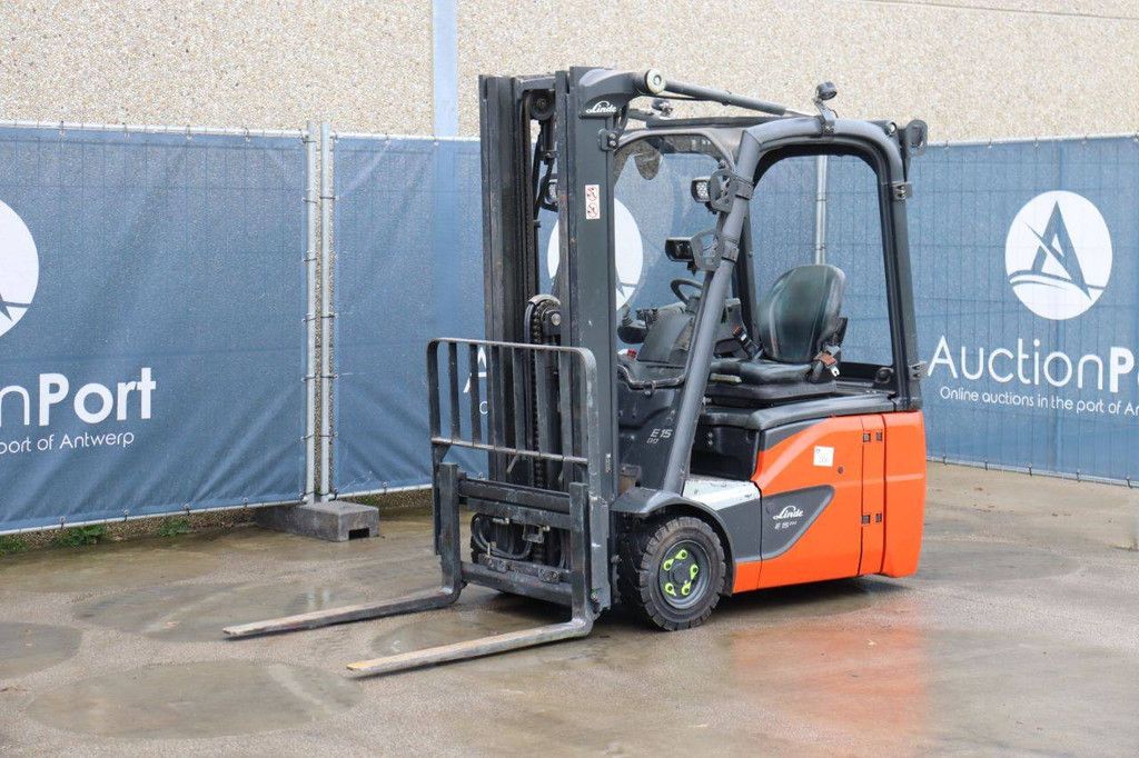 Forklift Linde E15-02 Electric 1500kg 2019