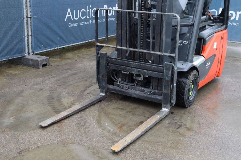 Forklift Linde E15-02 Electric 1500kg 2019