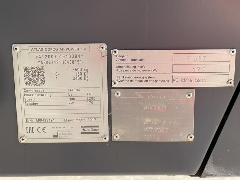 Atlas Copco XAVS 287