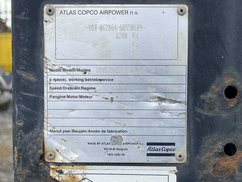 Atlas Copco XRVS 336 CD