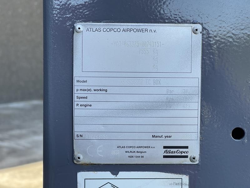 Atlas Copco XRXS 566 CD EX BOX