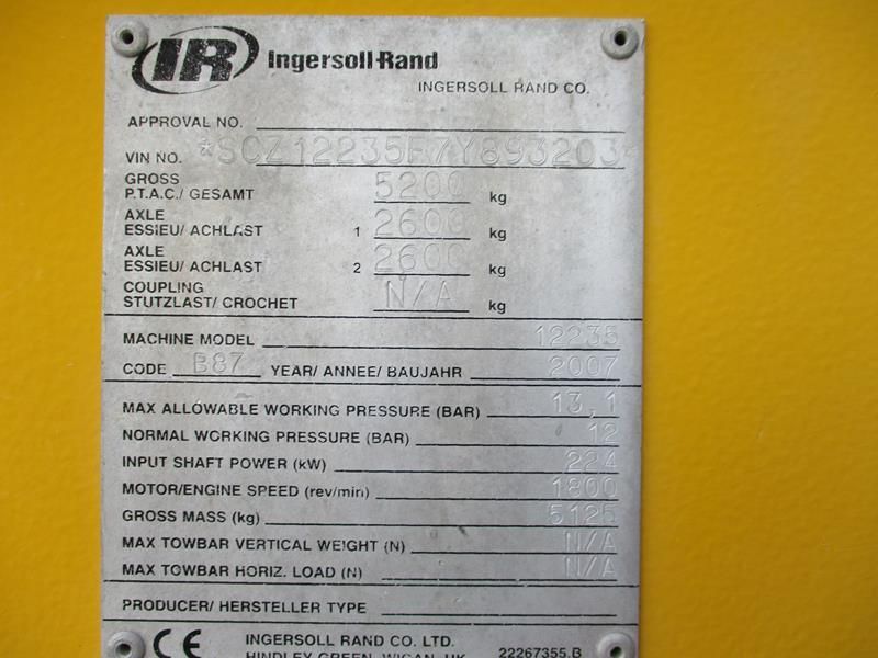 Ingersoll Rand 12 / 235