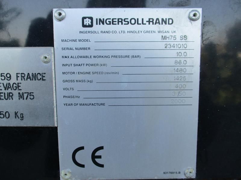 Ingersoll Rand MH 75 SS