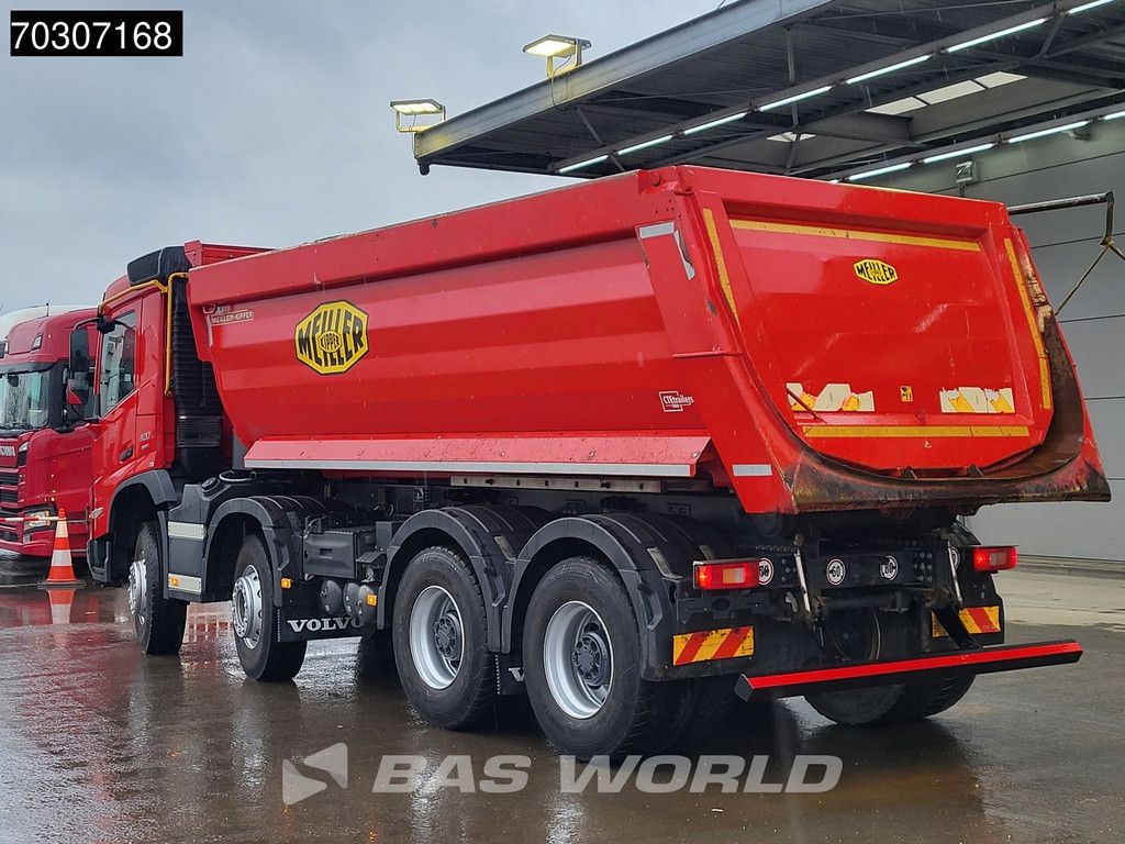 Volvo FMX 420 8X4 19m3 Meiller Tipper Steelsuspension Big-Axle VEB+