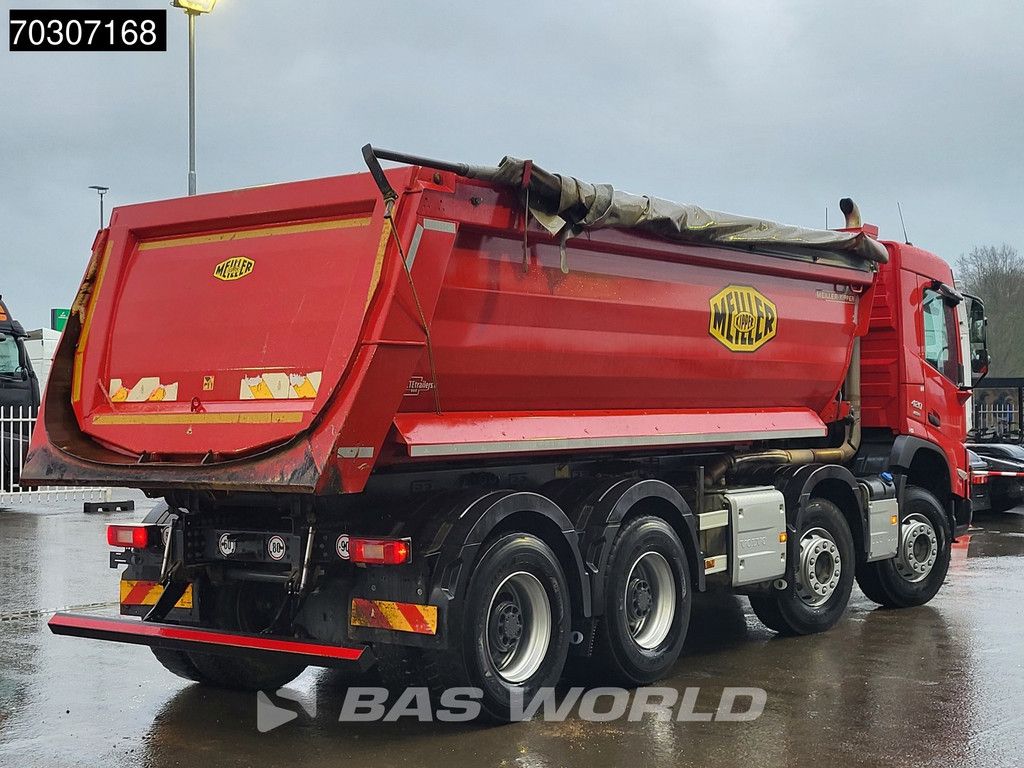 Volvo FMX 420 8X4 19m3 Meiller Tipper Steelsuspension Big-Axle VEB+