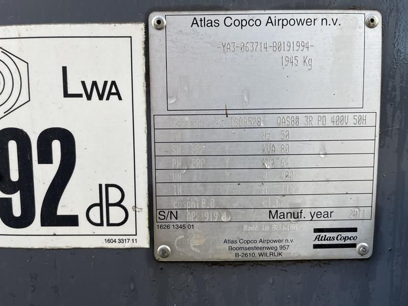Atlas Copco QAS 80