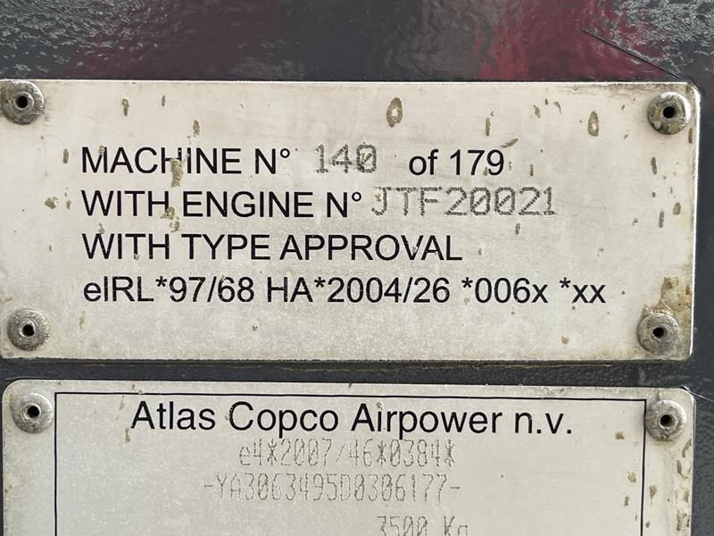Atlas Copco XAHS 347 CD - N