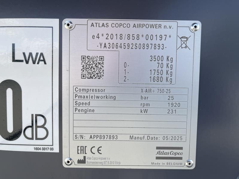 Atlas Copco X-AIR+750-25
