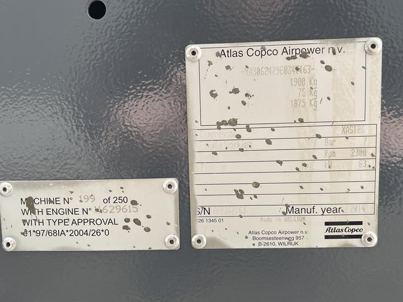 Atlas Copco XAS 186 DD - N
