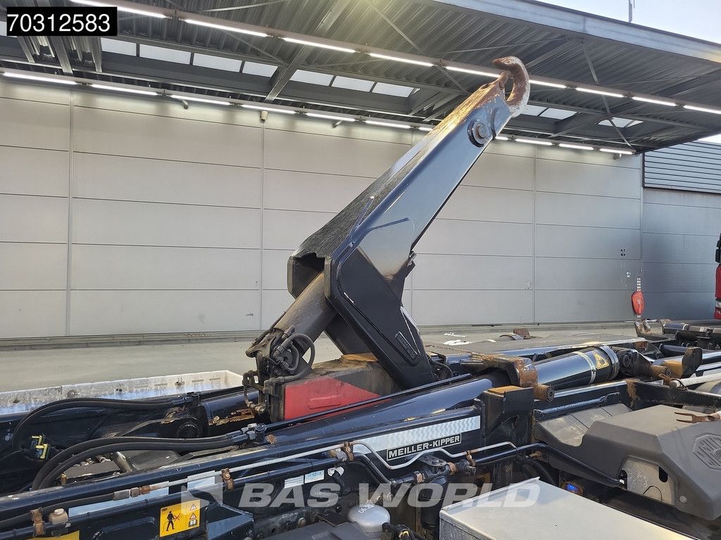 MAN TGS 26.460 6X2 20t Meiller containersystem Automatic Lift+steering axle Euro 6