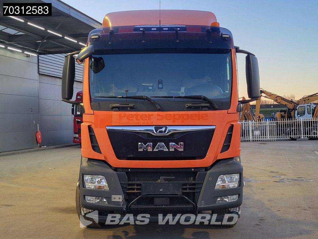 MAN TGS 26.460 6X2 20t Meiller containersystem Automatic Lift+steering axle Euro 6