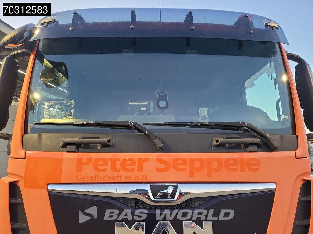 MAN TGS 26.460 6X2 20t Meiller containersystem Automatic Lift+steering axle Euro 6