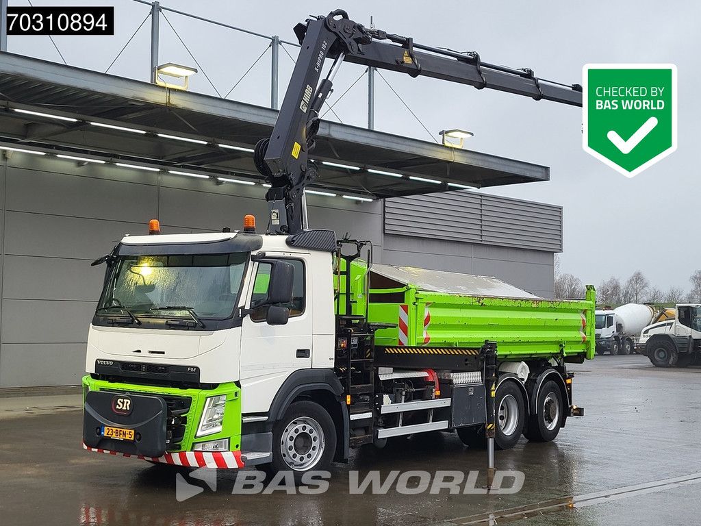 Volvo FM 330 6X2 HIAB X-HIPRO 192 E-3 Kran Crane Transcom Lift+Steering axle Euro 6