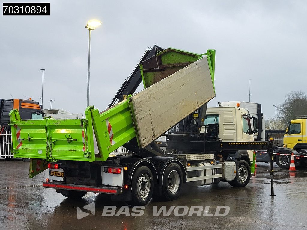 Volvo FM 330 6X2 HIAB X-HIPRO 192 E-3 Kran Crane Transcom Lift+Steering axle Euro 6