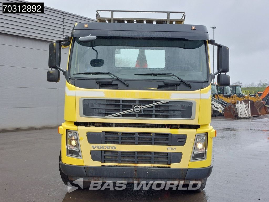 Volvo FM 480 8X4 HIAB Hook Full Steel suspension Big-Axle Manual VEB Euro 5