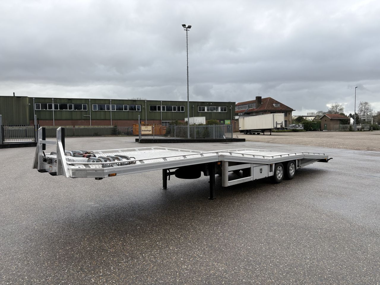 Be oplegger autotransporter Tijhof 5 ton