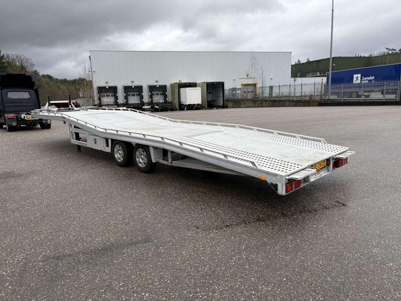 Be oplegger autotransporter Tijhof 5 ton