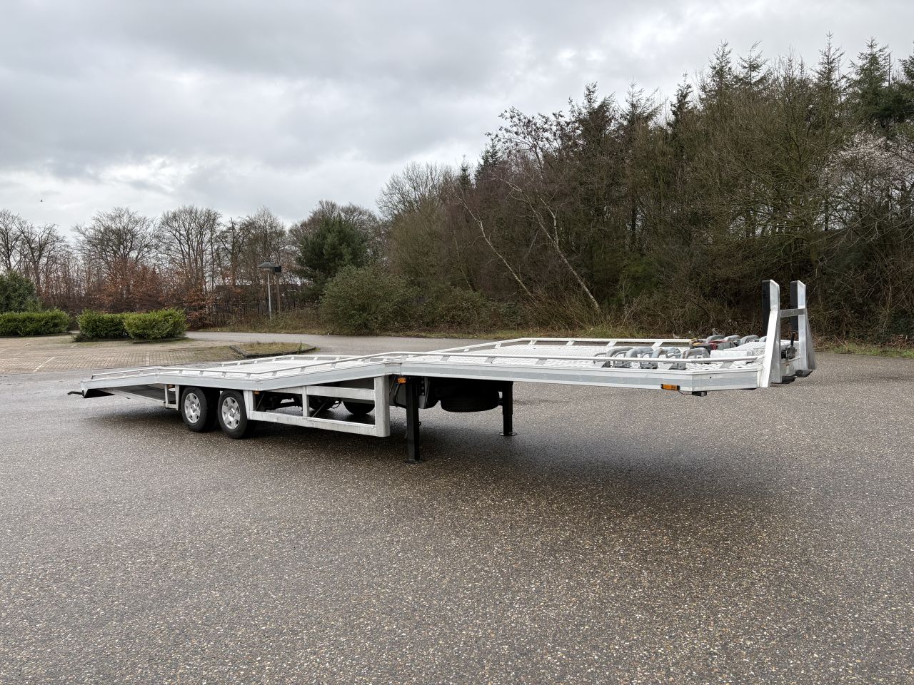 Be oplegger autotransporter Tijhof 5 ton