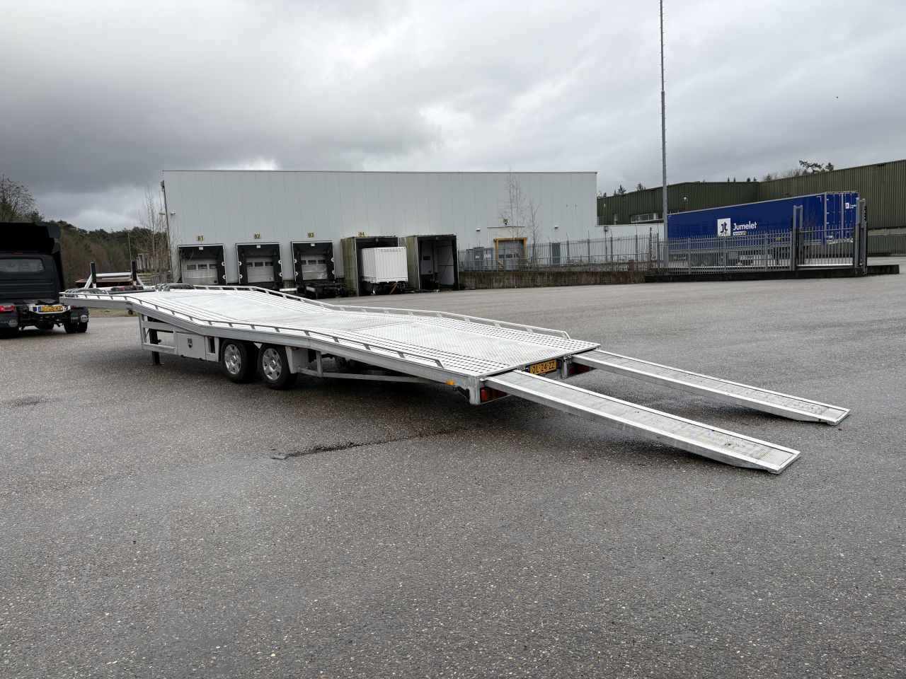 Be oplegger autotransporter Tijhof 5 ton