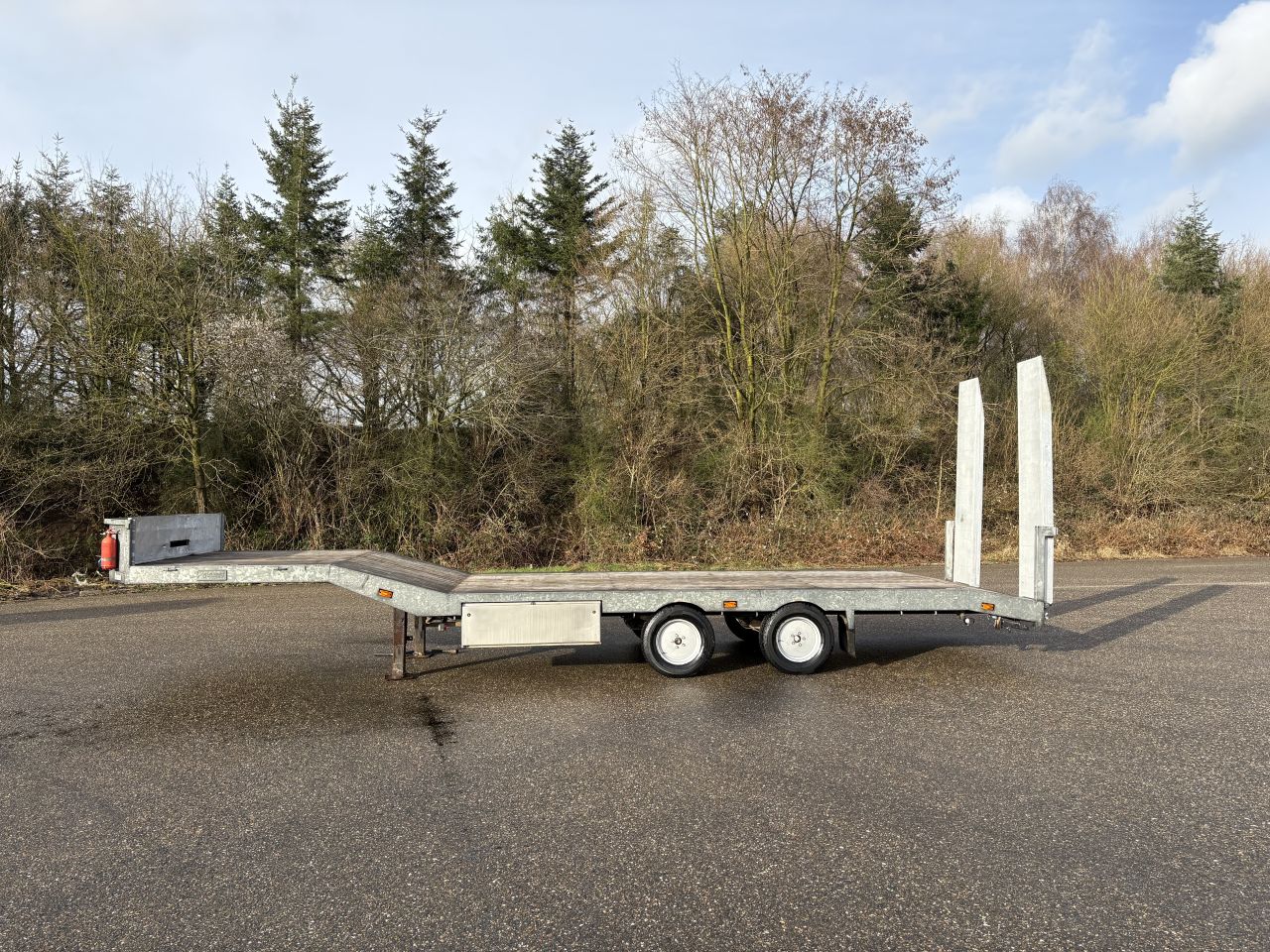 BE oplegger 5.5 TON semi dieplader VELDHUIZEN