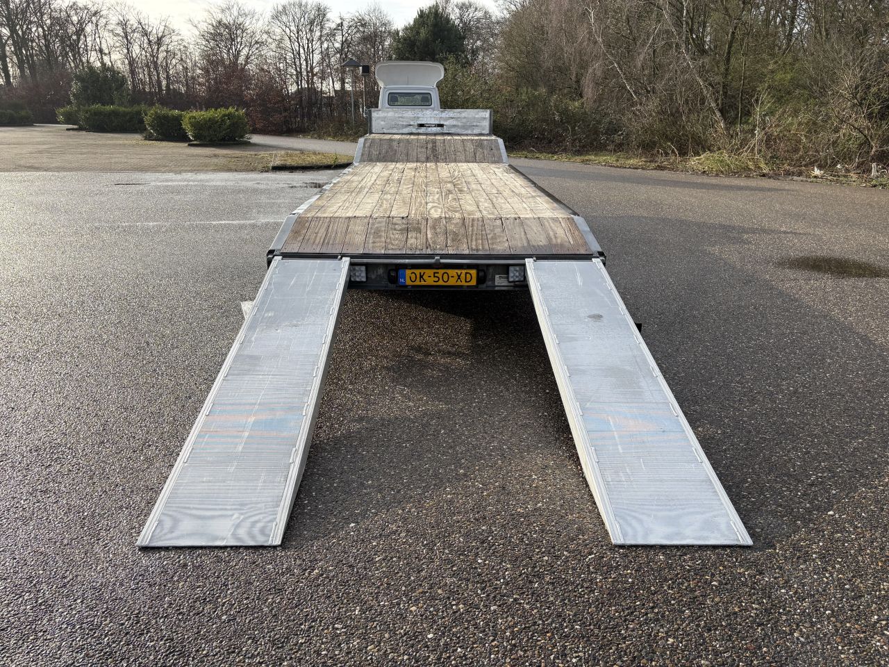 BE oplegger 5.5 TON semi dieplader VELDHUIZEN