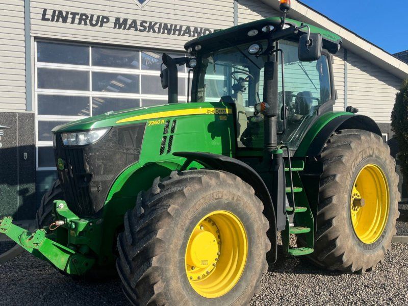 John Deere 7260R AP med frontlift og front PTO