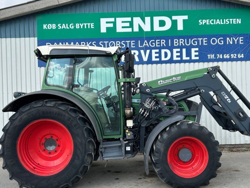 Fendt 211 Vario Med Ålø Q26 frontlæsser