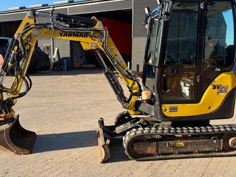 Yanmar sv 22 M. Alt i udstyr
