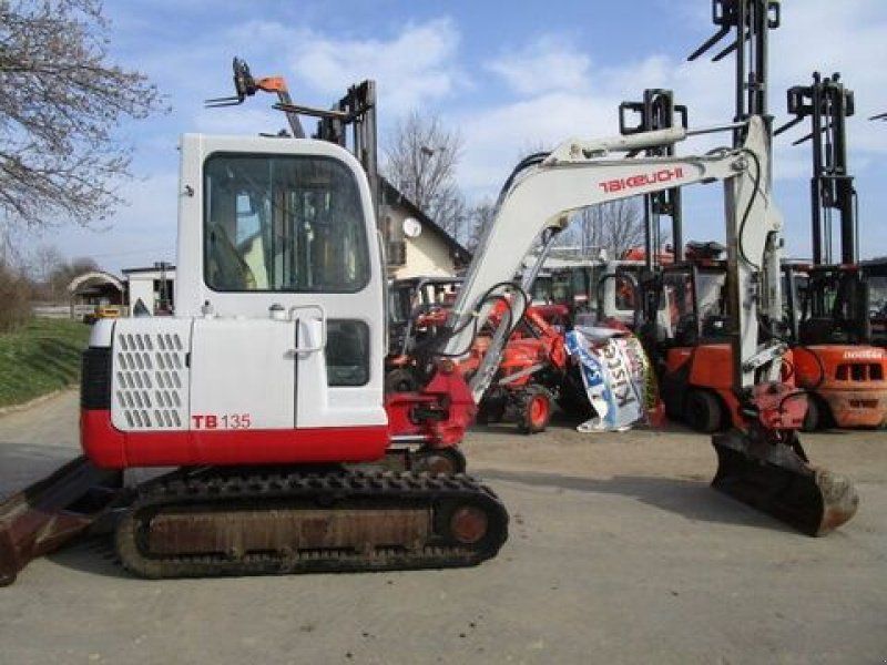 Takeuchi TB 135 Martin-Schnellwechsler + 3 Löffel