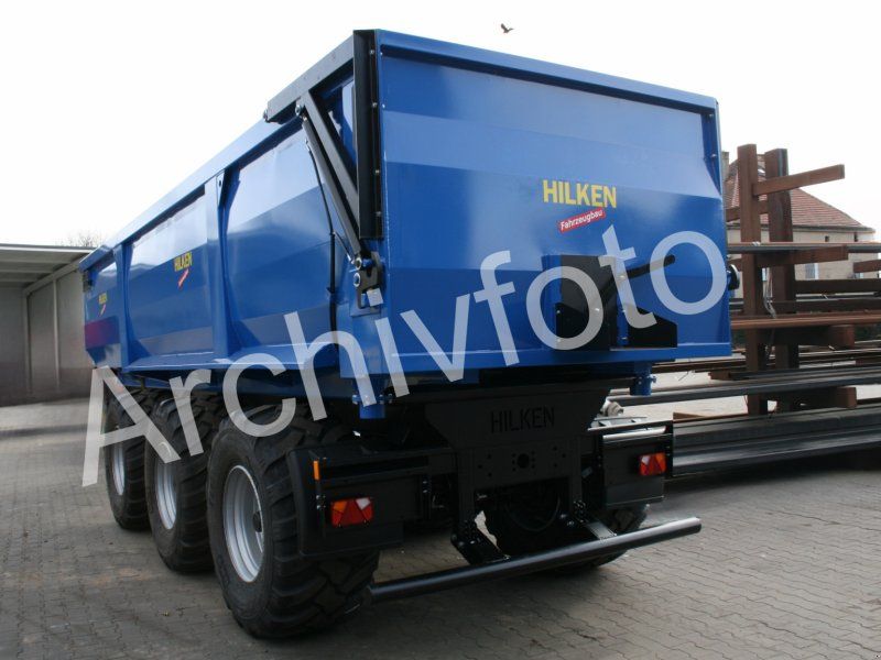 Hilken Tridem-Muldenkipper, MKR8600, Hardox-Boden, Reifen 650/55R26,5,