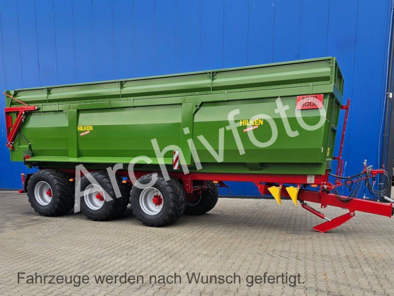 Hilken Tridem-Muldenkipper, MKR8600, Hardox-Boden, Reifen 650/55R26,5,