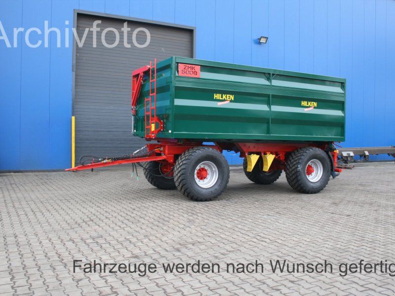 Hilken ZMK5000 Zweiachs-Muldenkipper, Reifen 560/60R22,5