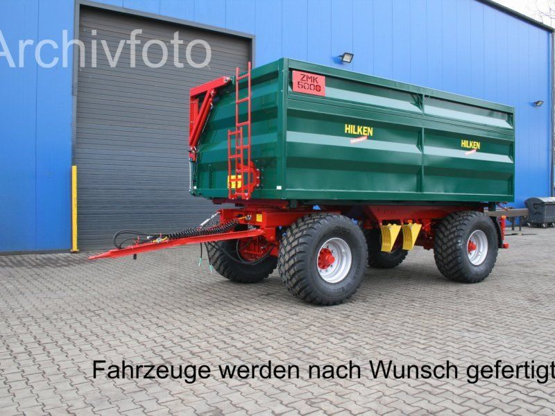 Hilken ZMK5000 Zweiachs-Muldenkipper, Reifen 560/60R22,5