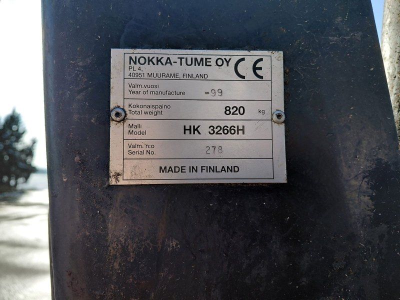 Nokka 3266 H mit Eigenbau