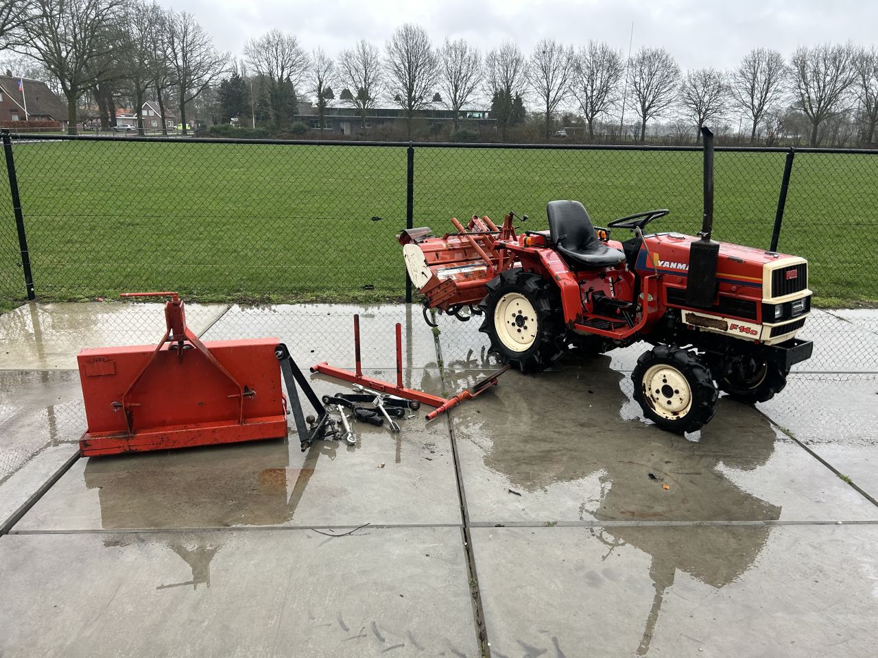 Yanmar F14D met werktuigen (MARGE)