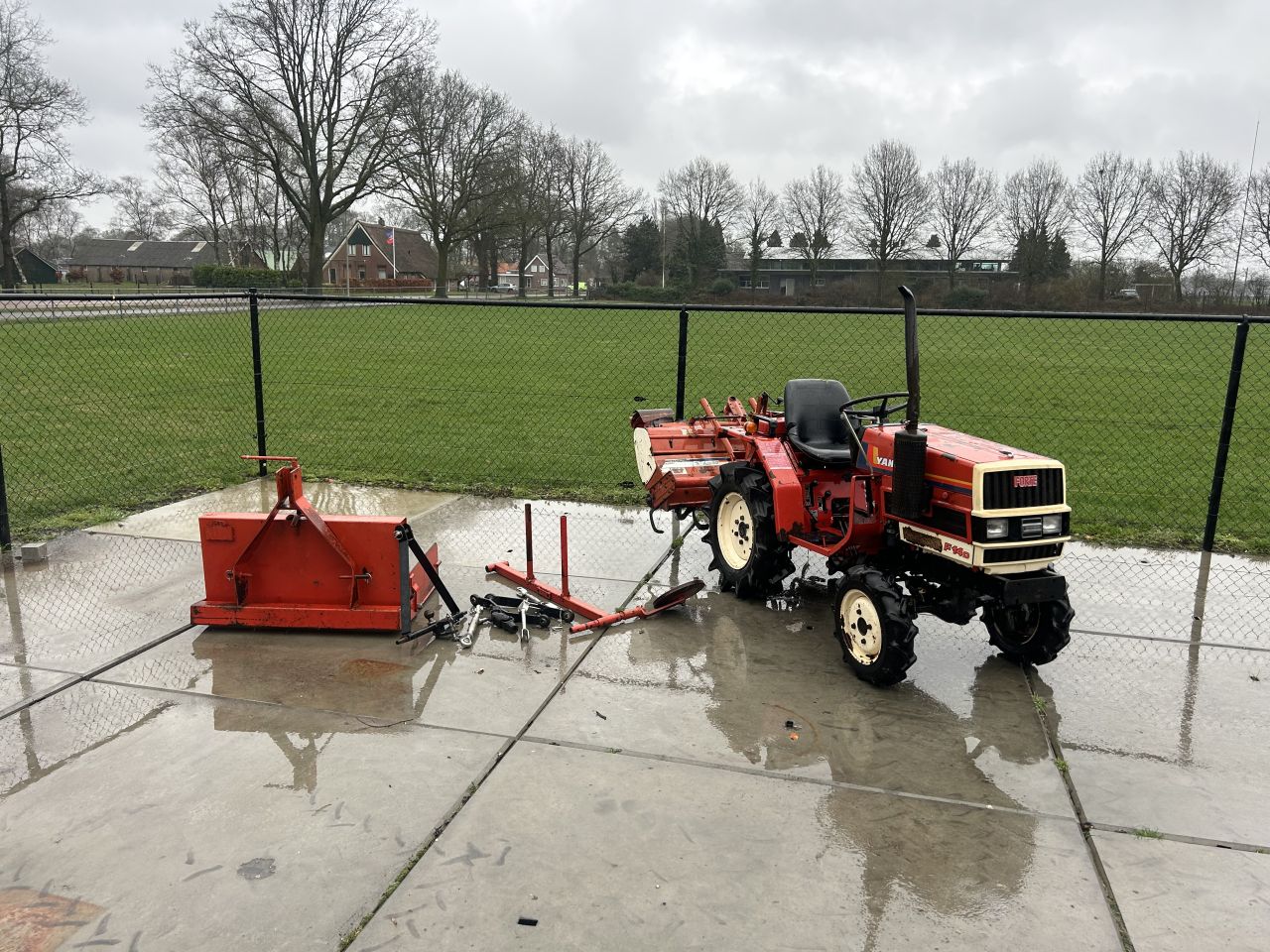 Yanmar F14D met werktuigen (MARGE)