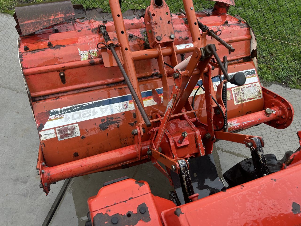 Yanmar F14D met werktuigen (MARGE)