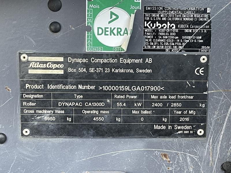 Atlas Copco DYNAPAC CA 1300 D